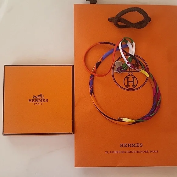 HermesSilk Bracelet,Choker,Necklace